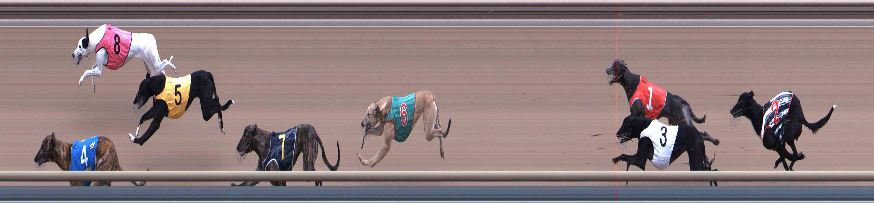 Race result finish photo
